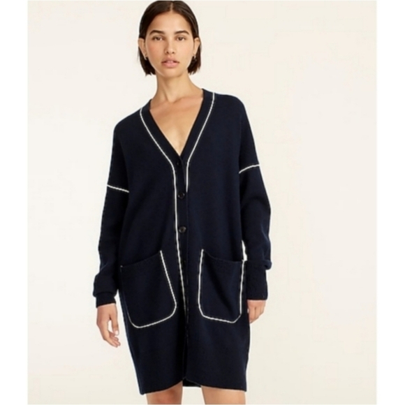 J. Crew Dresses & Skirts - BELT NOT INCLUDED J. Crew Wool - Cashmere Cardigan Dress
